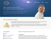 Tablet Screenshot of cerebral-atrophy.damo-qigong.net